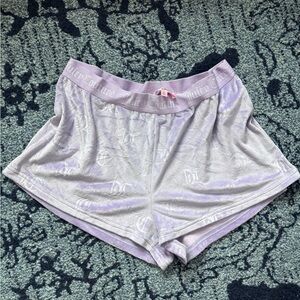 Juicy Couture Women's Light Purple Lounge Shorts